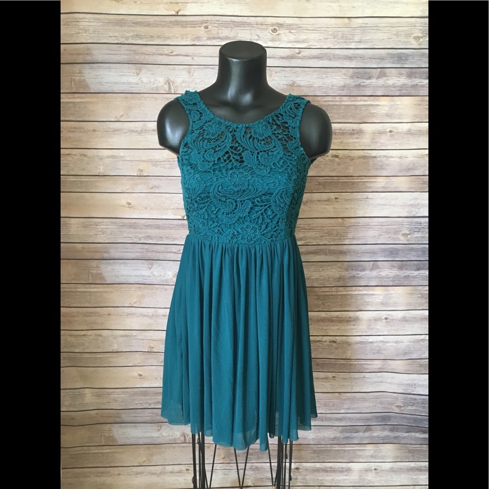 Kiwi Tucker Lace Bodice/ Tulle Skirt Dress